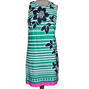 Eliza J Green Sleeveless Dress Size 6